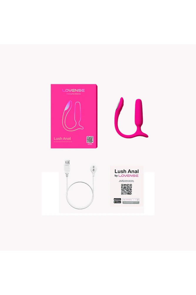Lovense - Lush Anal Bluetooth Vibrating Anal Plug - Stag Shop