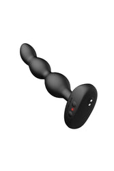 Lovense - Ridge App-controlled Vibrating & Rotating Anal Beads - Black - Stag Shop