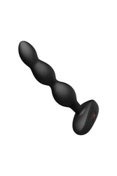 Lovense - Ridge App-controlled Vibrating & Rotating Anal Beads - Black - Stag Shop