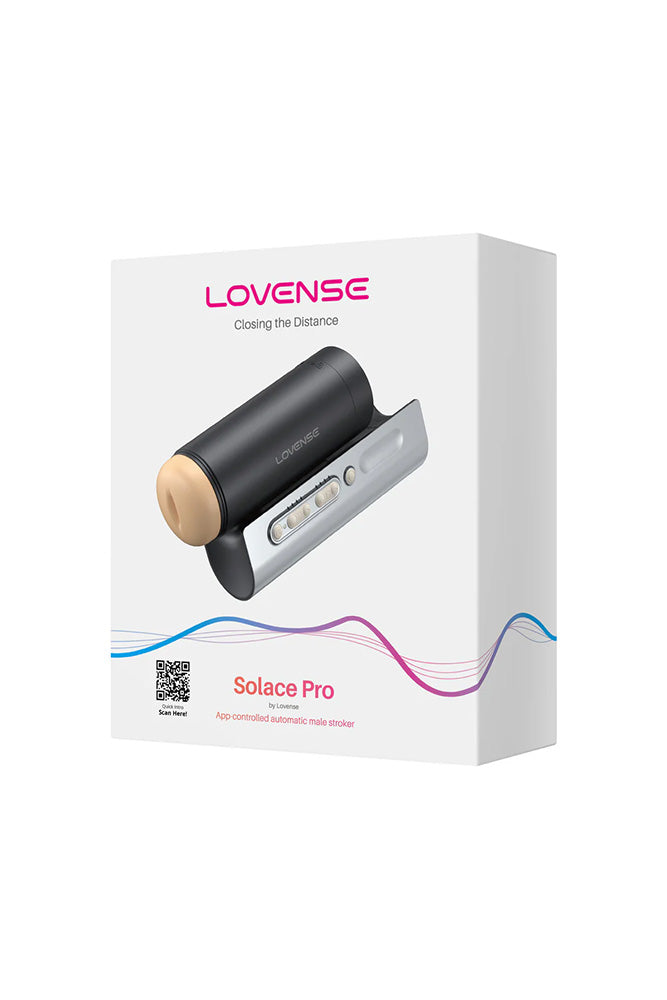 Lovense - Solace Pro App-Controlled Automatic Thrusting Masturbator - Stag Shop