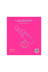 Lovense - Spinel High-Speed Thrusting & Heating Dildo Machine With App-Control - Stag Shop