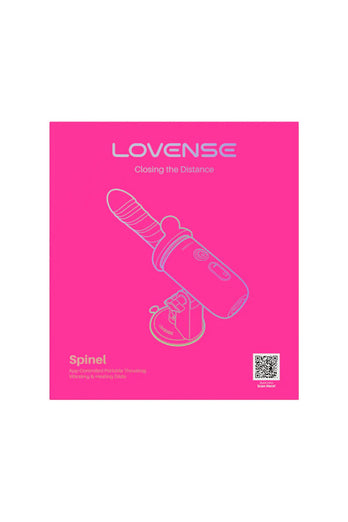 Lovense - Spinel High-Speed Thrusting & Heating Dildo Machine With App-Control - Stag Shop