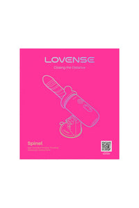 Thumbnail for Lovense - Spinel High-Speed Thrusting & Heating Dildo Machine With App-Control - Stag Shop