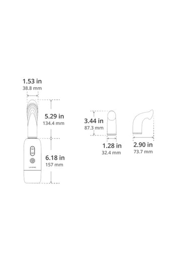 Lovense - Spinel High-Speed Thrusting & Heating Dildo Machine With App-Control - Stag Shop