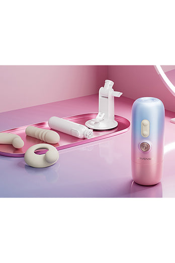 Lovense - Spinel High-Speed Thrusting & Heating Dildo Machine With App-Control - Stag Shop