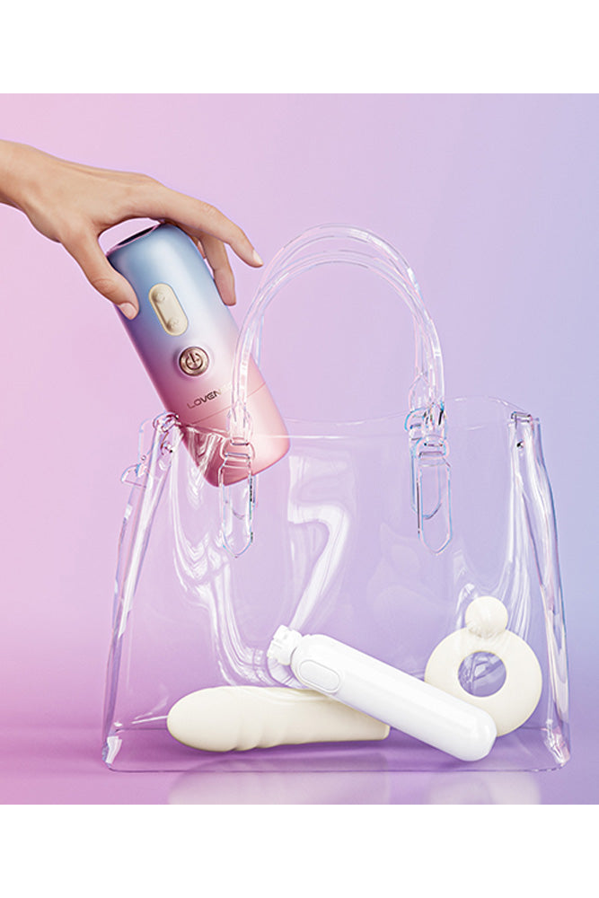 Lovense - Spinel High-Speed Thrusting & Heating Dildo Machine With App-Control - Stag Shop