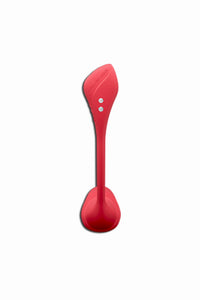 Thumbnail for Lovense - Vulse App-Controlled Thrusting Egg Vibrator - Red - Stag Shop