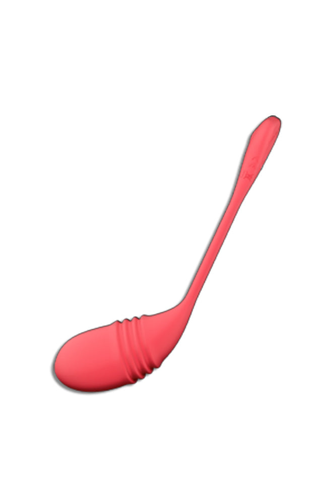 Lovense - Vulse App-Controlled Thrusting Egg Vibrator - Red - Stag Shop