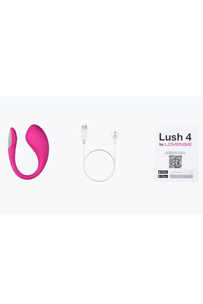 Lovense - Lush 4 Bluetooth Egg Vibrator - Stag Shop