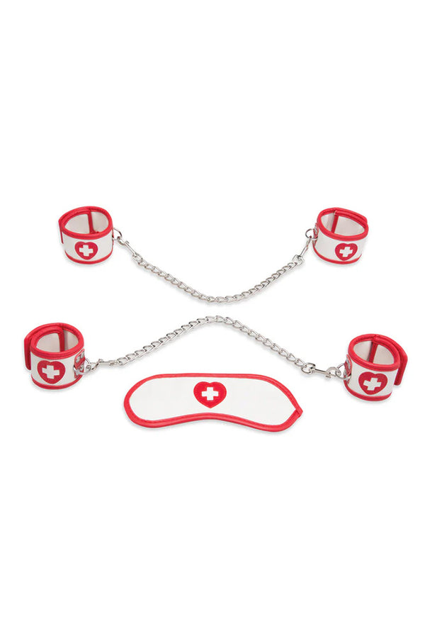 Lux Fetish - 5 PC Naughty Nurse BDSM Set - Stag Shop