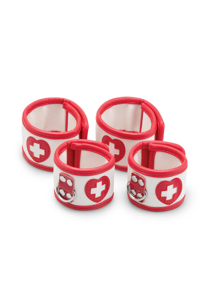 Lux Fetish - 5 PC Naughty Nurse BDSM Set