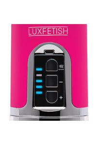 Thumbnail for Electric Eel - Lux Fetish - Rechargeable 4-Function Auto Pussy Pump With Clit Clamp - Pink - Stag Shop
