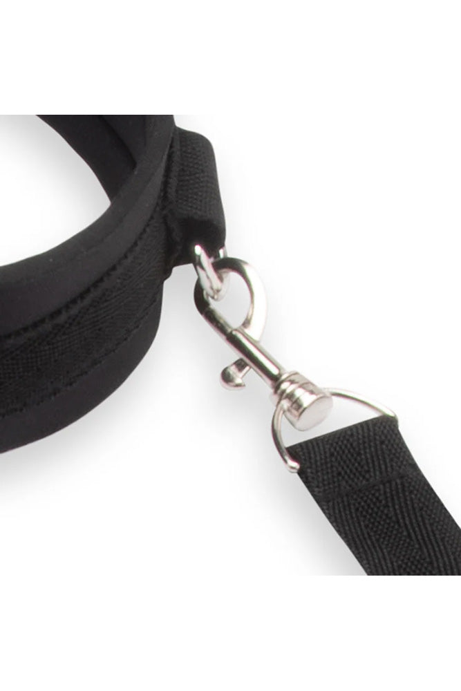 Lux Fetish - Collar & Leash Set With Removable Cuffs - Stag Shop