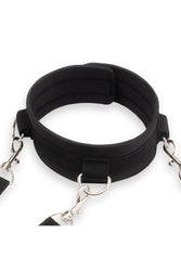 Lux Fetish - Collar & Leash Set With Removable Cuffs - Stag Shop