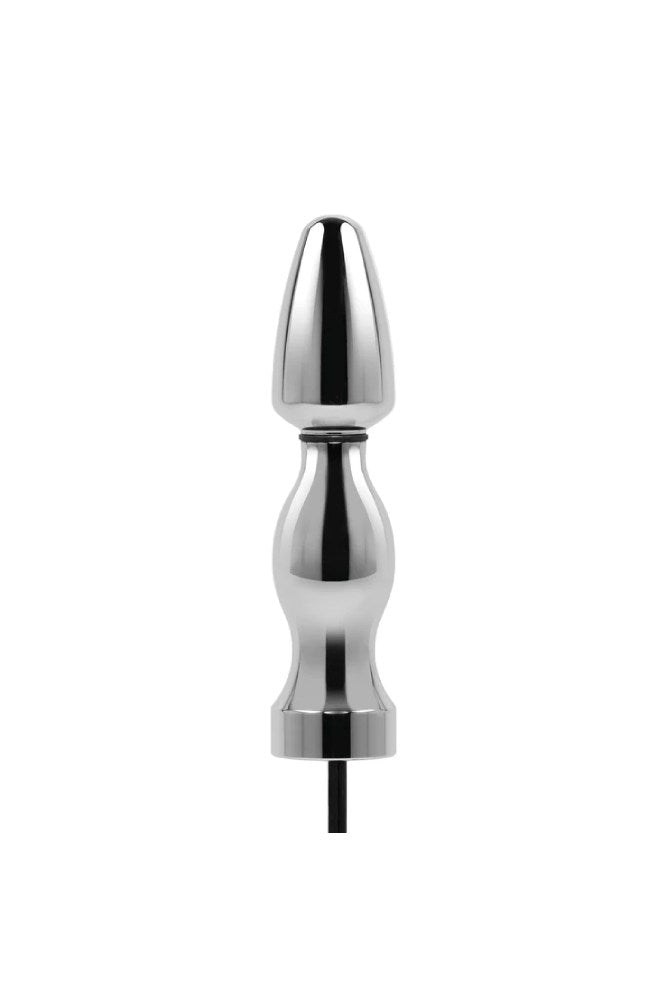 Electric Eel - Lux Fetish - 9PC Electro-sex Ultra Shock Set - Black/Silver - Stag Shop