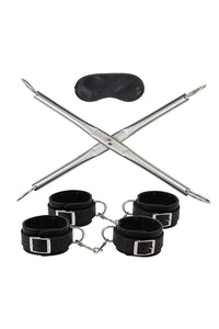 Thumbnail for Electric Eel - Lux Fetish - Hog-tie Spreader Bar With Detachable Wrist & Ankle Cuffs - Stag Shop