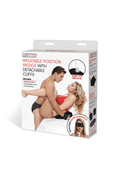 Electric Eel - Lux Fetish - Inflatable Position Wedge With Detachable Cuffs - Stag Shop