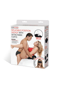 Thumbnail for Electric Eel - Lux Fetish - Inflatable Position Wedge With Detachable Cuffs - Stag Shop