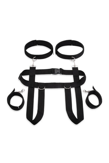Lux Fetish - Position Pal Harness With Removable Thigh Cuffs - Stag Shop