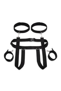 Thumbnail for Lux Fetish - Position Pal Harness With Removable Thigh Cuffs