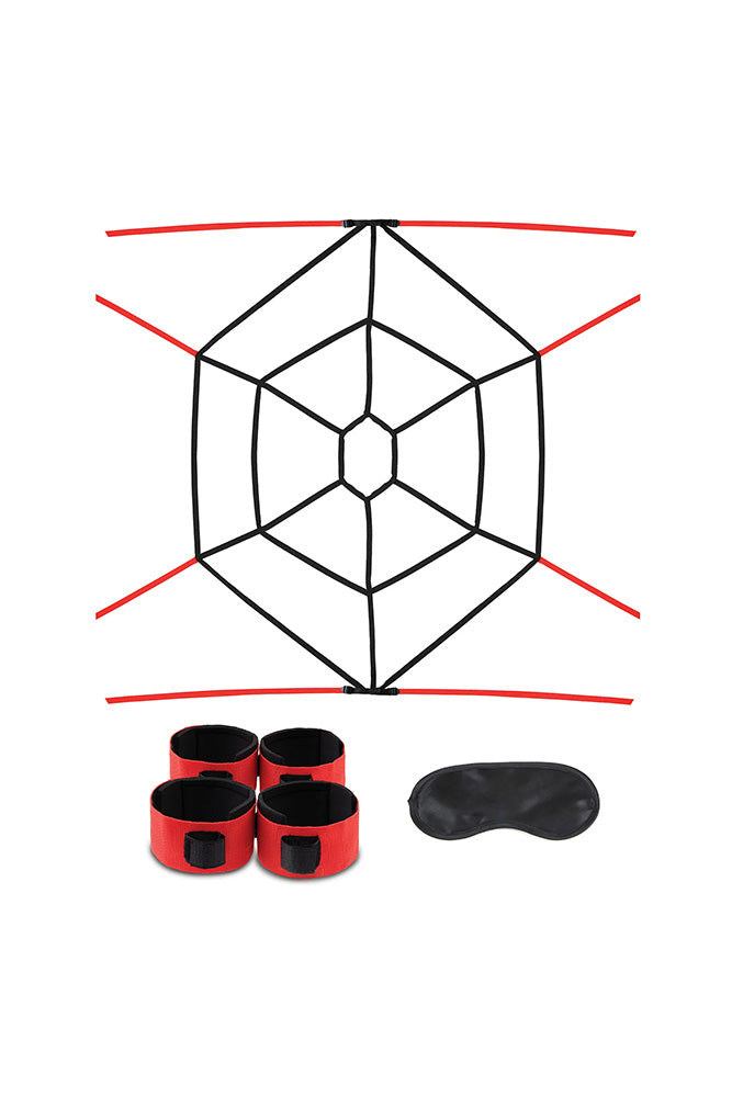 Electric Eel - Lux Fetish Webbed Up Bed Restraint System - Stag Shop