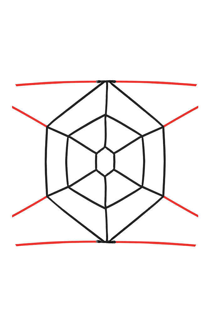 Electric Eel - Lux Fetish Webbed Up Bed Restraint System - Stag Shop