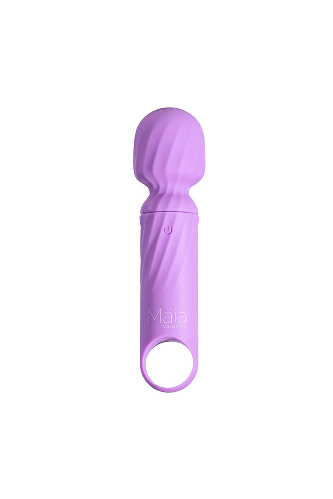 Maia Toys - VibeLite -  Dolly Mini Wand Vibrator - Purple - Stag Shop