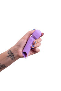 Thumbnail for Maia Toys - VibeLite -  Dolly Mini Wand Vibrator - Purple - Stag Shop