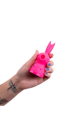 Maia Toys - Hunni Clitoral Suction Vibrator with Flickering Tongue - Pink - Stag Shop