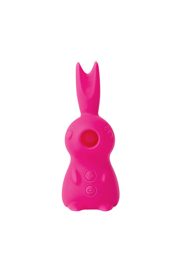 Maia Toys - Hunni Clitoral Suction Vibrator with Flickering Tongue - Pink - Stag Shop