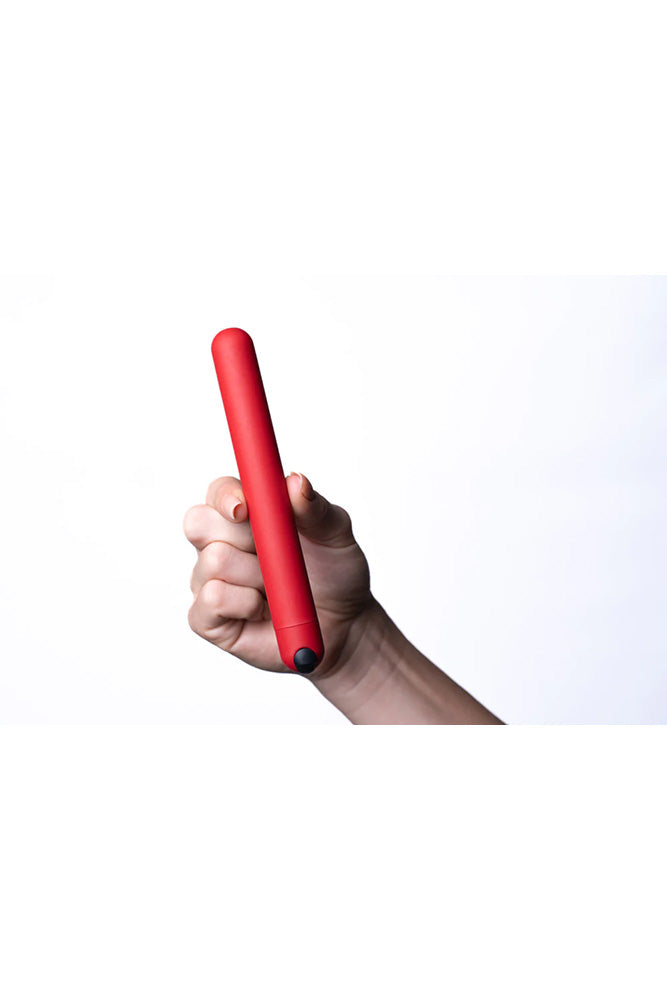 Maia Toys - Abbie Rechargeable X-Long Super Charged Bullet - Red - Stag Shop