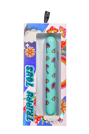 Maia Toys - Trippy Toys - Lucy Long Bullet Vibrator - Blue - Stag Shop