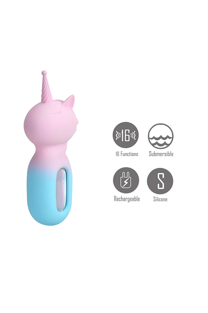 Maia Toys - Unie Multi-Function Unicorn Vibrator - Multicolour - Stag Shop