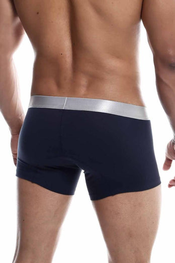 Male Basics - Pima Trunk - Navy - MB101 - Stag Shop