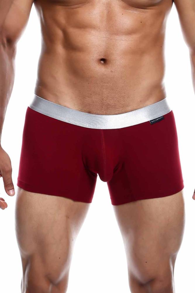 Male Basics - Pima Trunk - Red - MB101 - Stag Shop