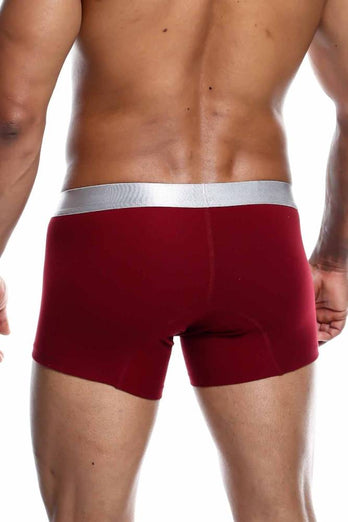 Male Basics - Pima Trunk - Red - MB101 - Stag Shop