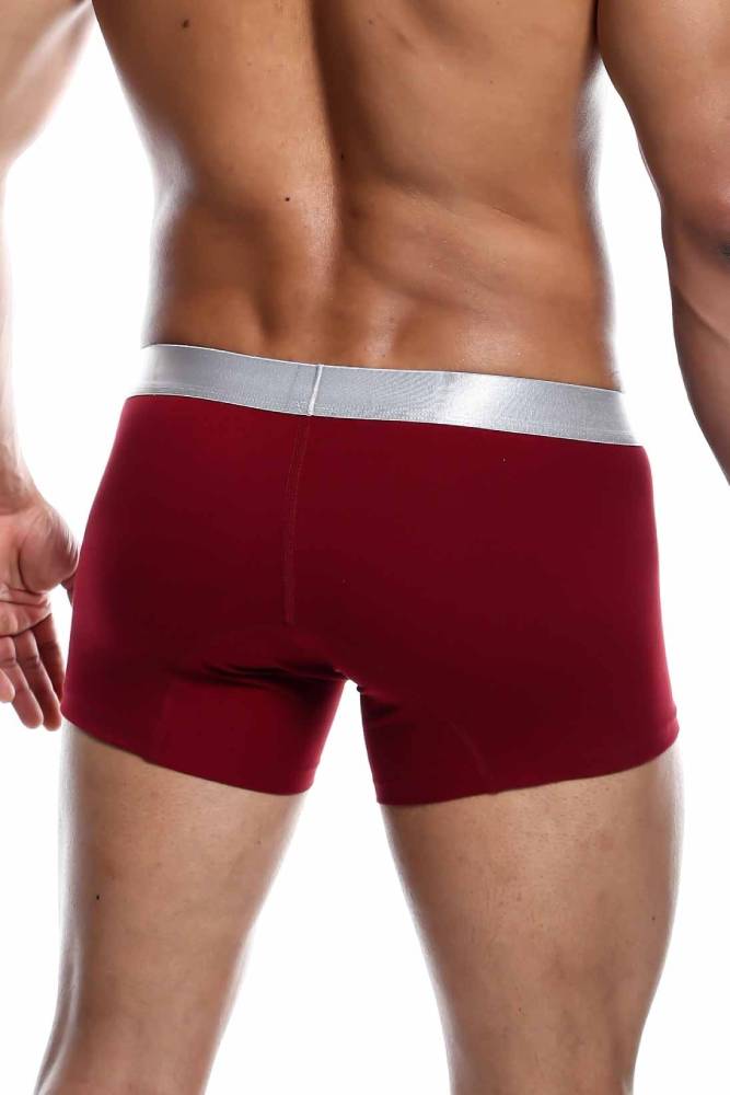 Male Basics - Pima Trunk - Red - MB101 - Stag Shop