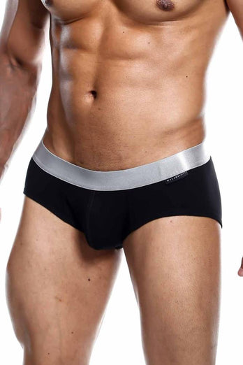 Male Basics - Pima Brief - Black - MB103 - Stag Shop