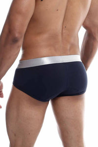 Thumbnail for Male Basics - Pima Brief - Navy - MB103 - Stag Shop