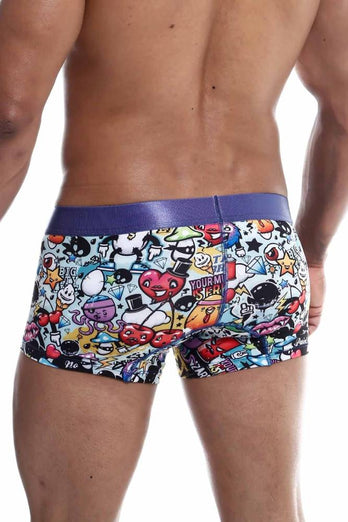Male Basics - Hipster Trunk - Cherry Print - MB201-CHR - Stag Shop