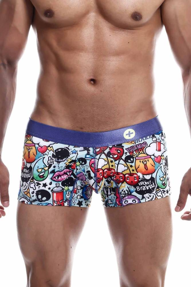 Male Basics - Hipster Trunk - Cherry Print - MB201-CHR - Stag Shop