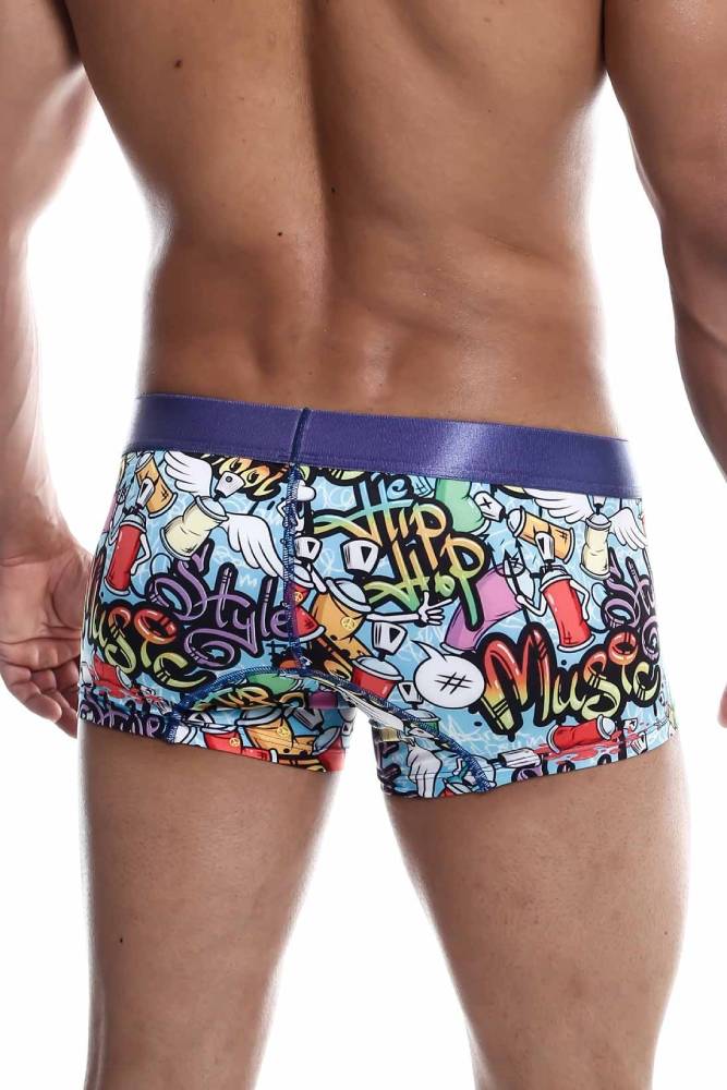 Male Basics - Hipster Trunk - Music Print - MB201-MSC - Stag Shop