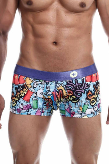 Male Basics - Hipster Trunk - Music Print - MB201-MSC - Stag Shop