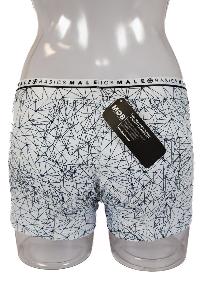 Male Basics - Hipster Trunk - Spider Web Pint - MB201SPD - Stag Shop