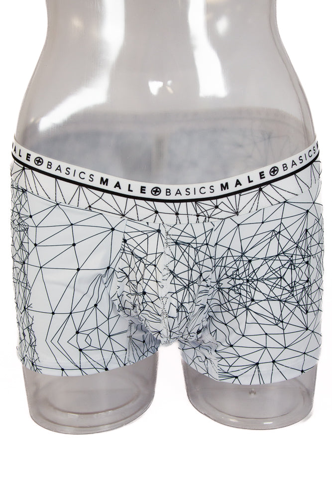 Male Basics - Hipster Trunk - Spider Web Pint - MB201SPD - Stag Shop