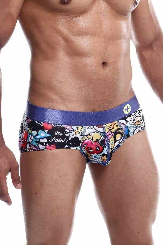 Male Basics - Hipster Brief - Cherry Print - MB203-CHR - Stag Shop