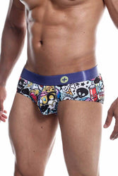 Male Basics - Hipster Brief - Cherry Print - MB203-CHR - Stag Shop