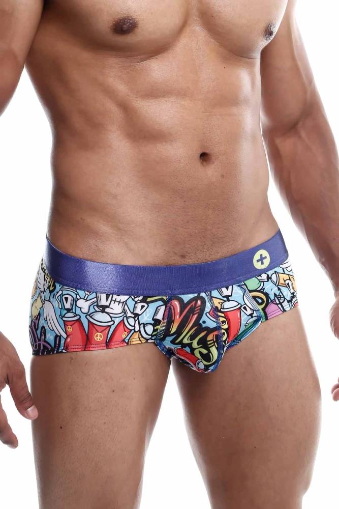 Male Basics - Hipster Brief - Music Print - MB203-MSC - Stag Shop