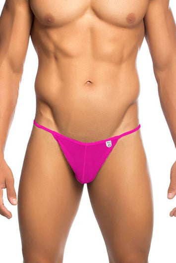 MaleBasics - String Tulle Bikini - Pink - MBL03 - Stag Shop