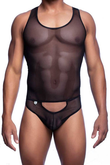 Male Basics - Sexy Body Tulle - Black - MBL09 - Stag Shop